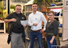 Marco Hartensveld (middle) of Passion for Pottery together with a German client.